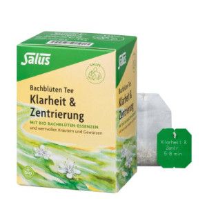 BACHBLÜTEN TEE Klarheit&Zentrierung Bio Salus Fbtl